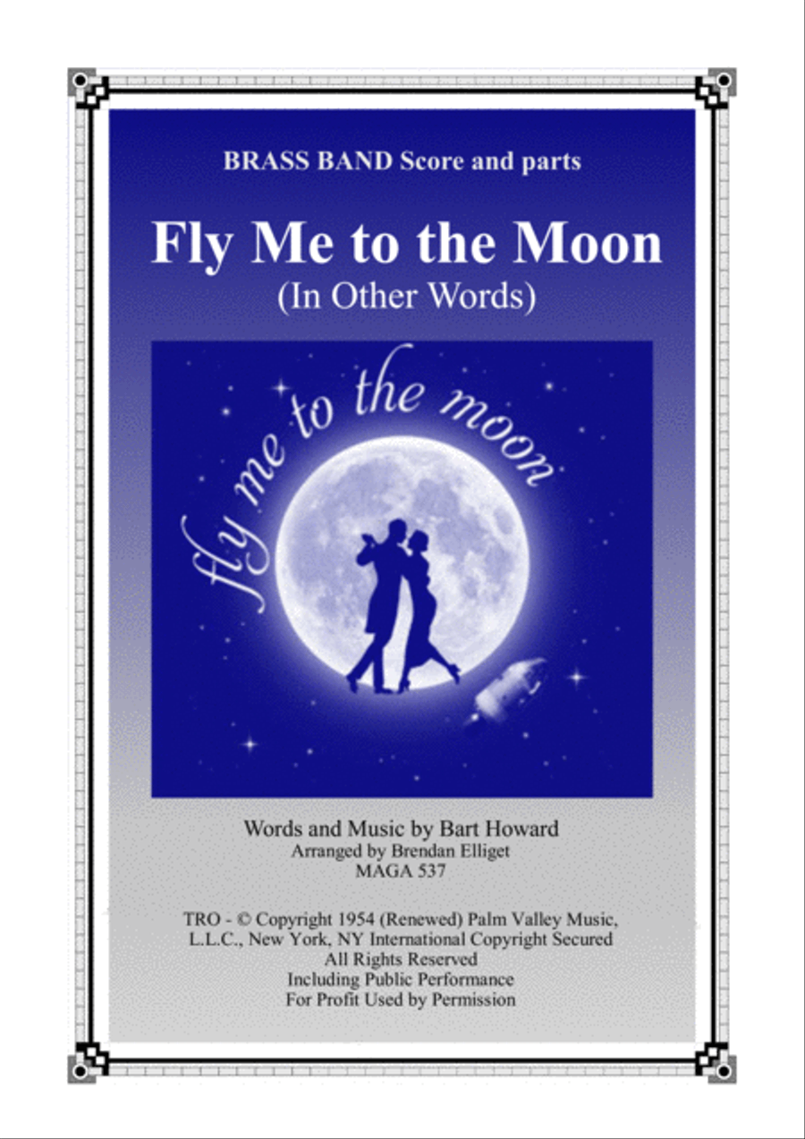 Fly Me To The Moon (in Other Words) Brass Ensemble scores gallery preview page 1
