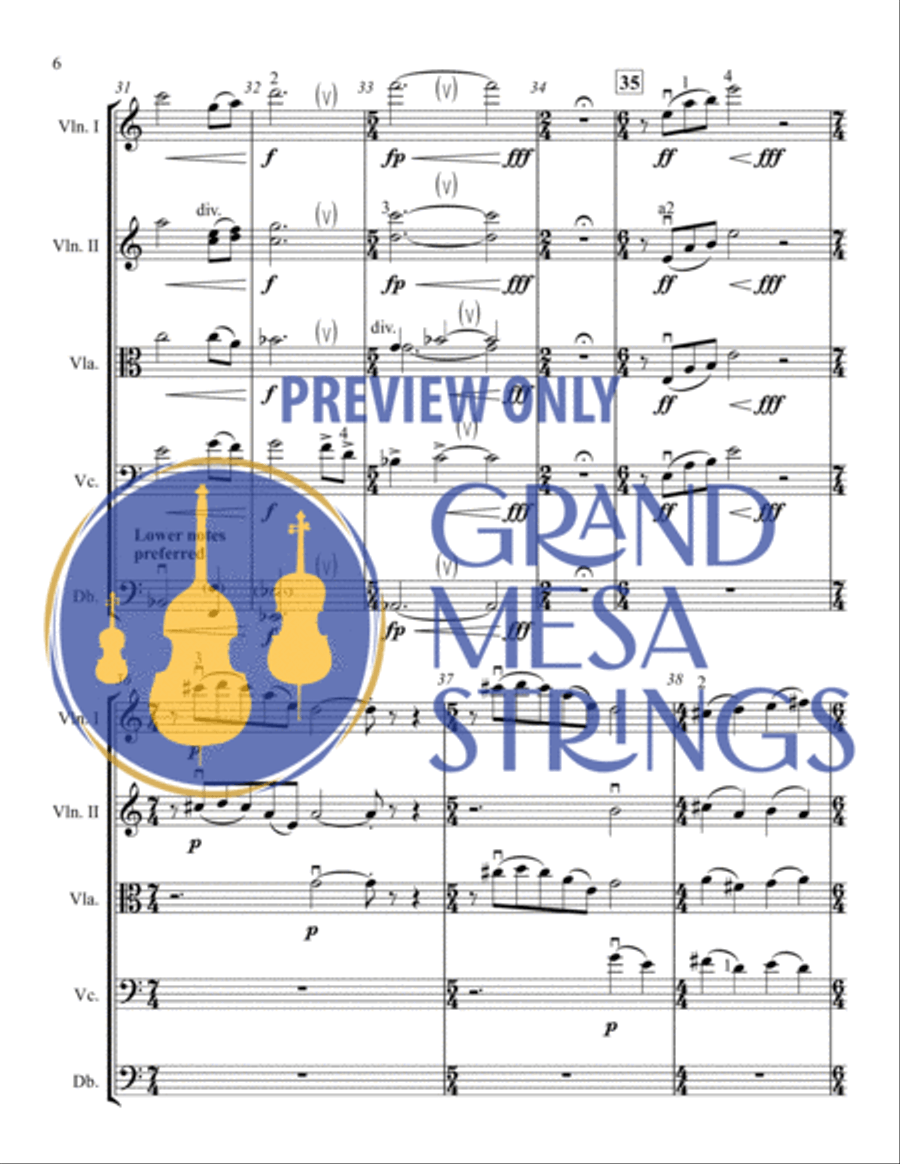 Springtide Springtide String Orchestra scores gallery preview page 7