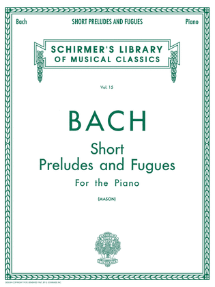 Book cover for Short Preludes and Fugues