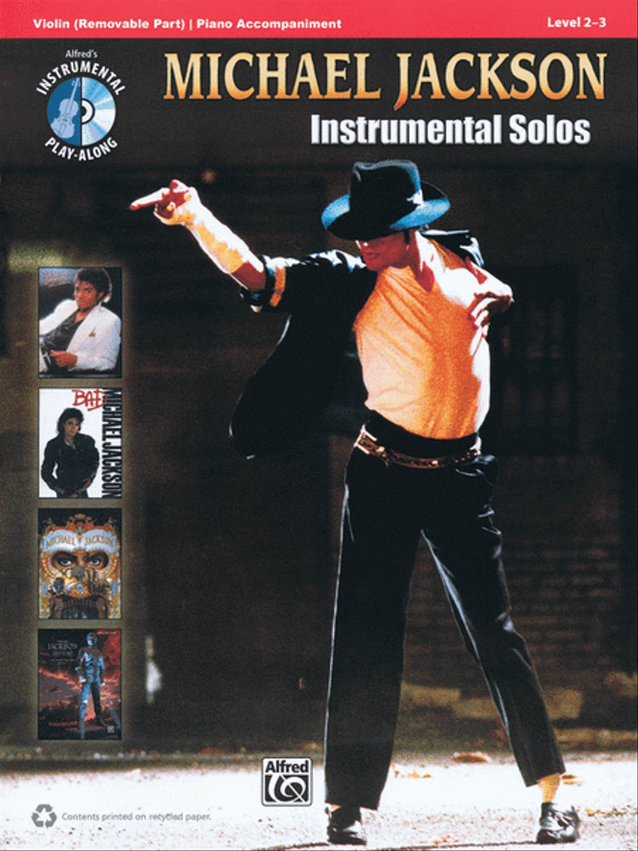 Michael Jackson - Instrumental Solos Violin Solo scores gallery preview page 1