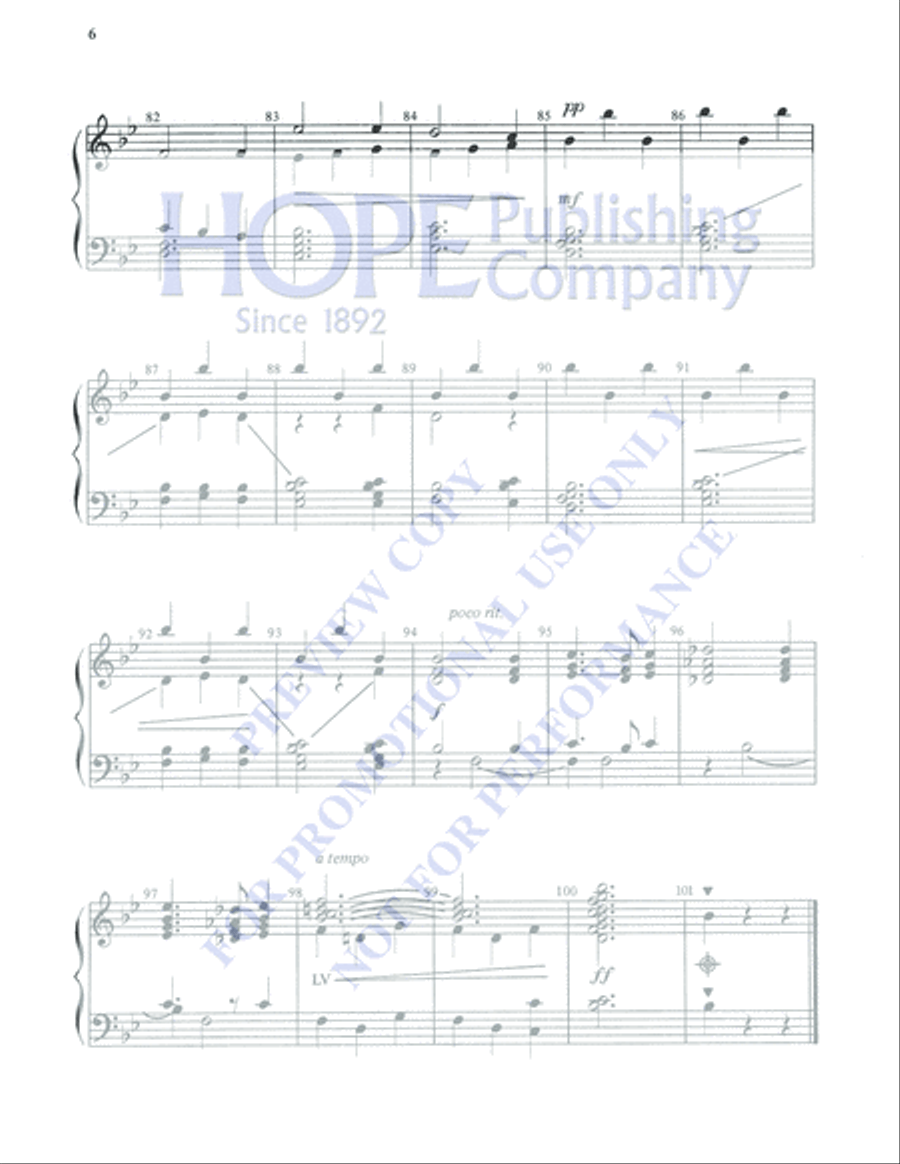 Bring a Torch 3-Octaves scores gallery preview page 6
