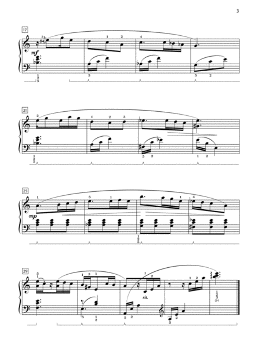 Premier Piano Course, Jazz, Rags & Blues 6 Piano Method scores gallery preview page 3