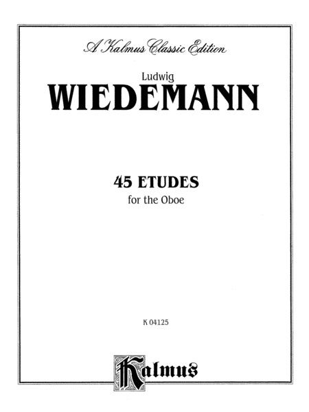 Wiedemann: 45 Etudes