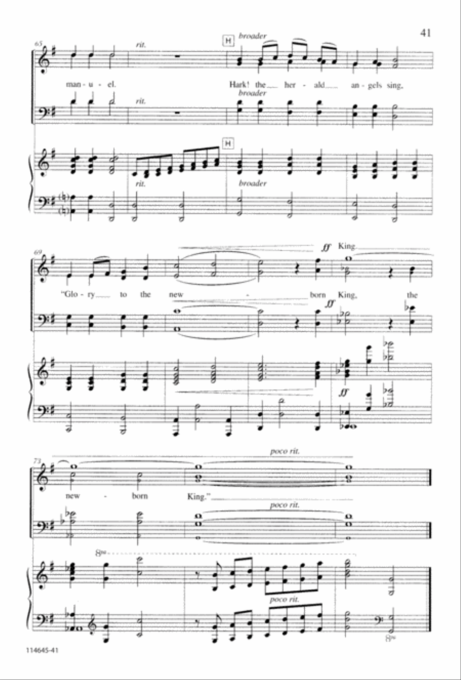 The Newborn King The Newborn King 4-Part scores gallery preview page 49