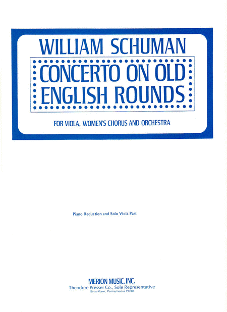 Concerto On Old English Rounds