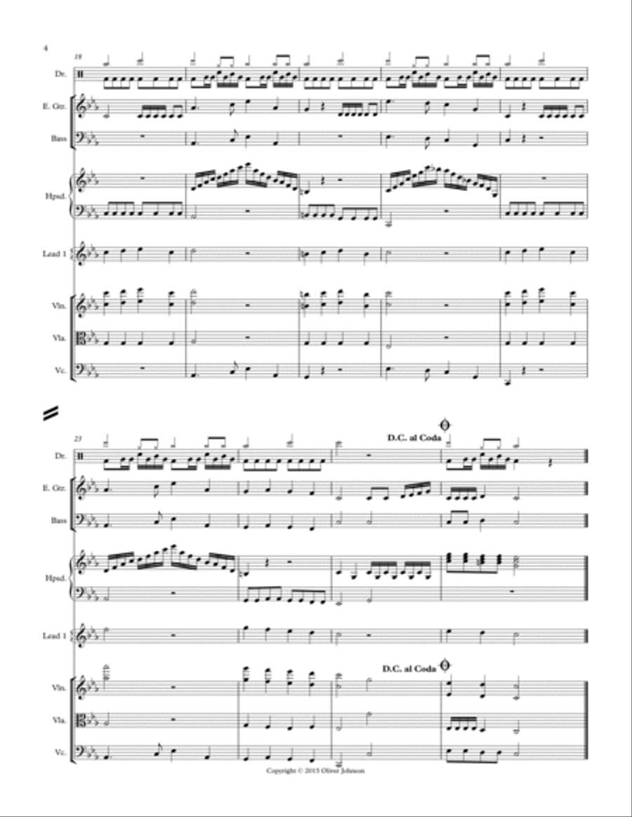 Dark Moderate Rush Large Ensemble scores gallery preview page 4