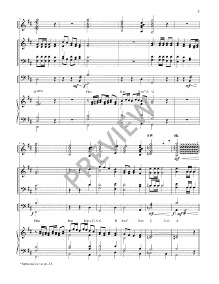 Come, Let Us Gather (Full Score) 3-Octaves scores gallery preview page 4