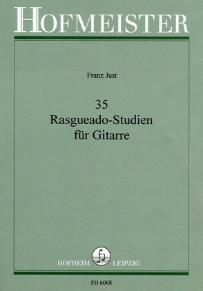 Book cover for 35 Rasgueado-Studien