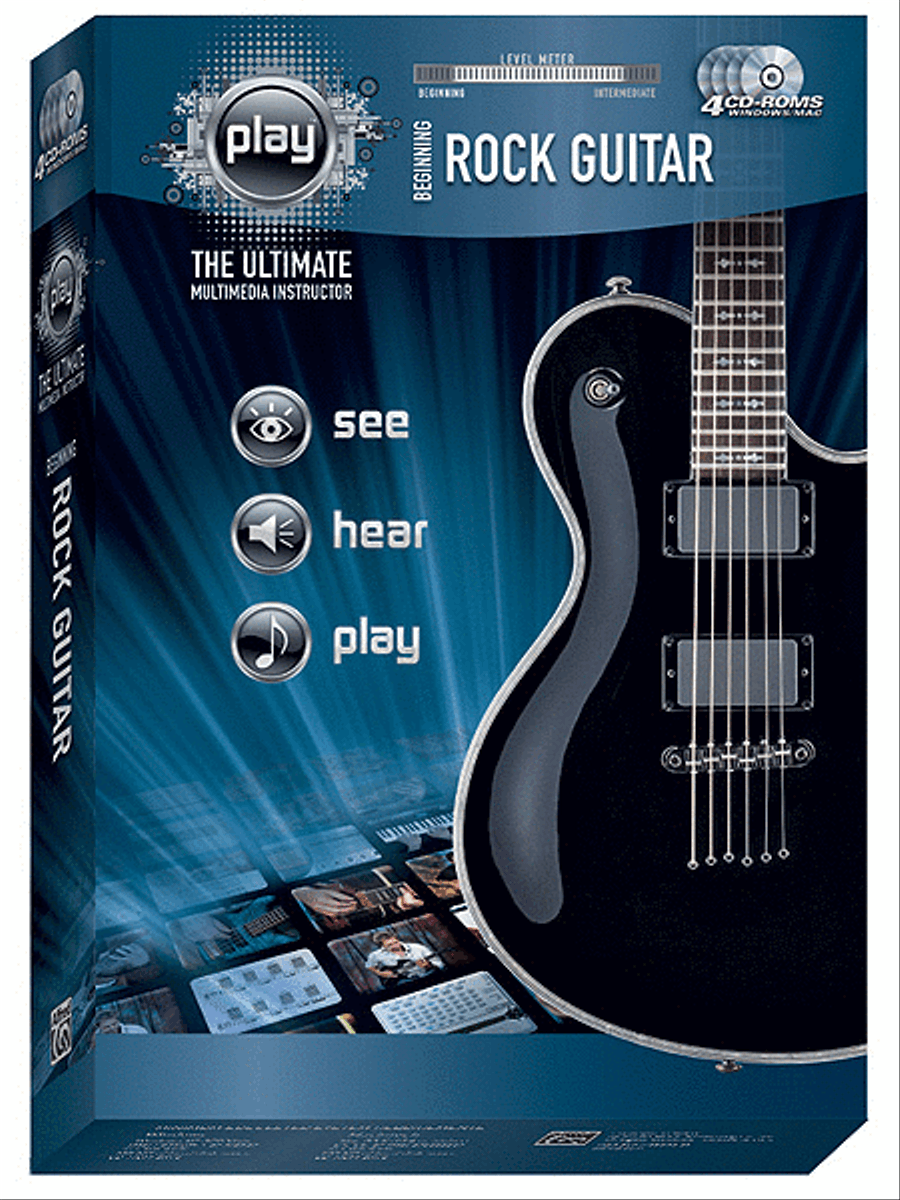 Alfred's PLAY Beginning Rock Guitar Electric Guitar scores gallery preview page 1
