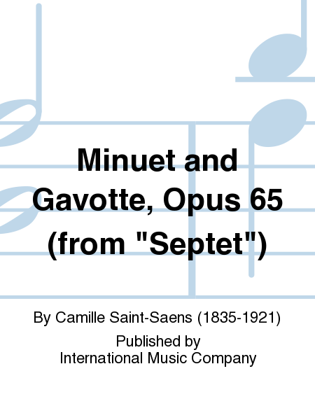 Minuet and Gavotte, Op. 65 (from 
