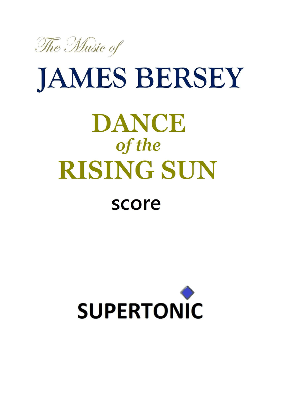 Dance of the Rising Sun (for string quintet) - score & set of string parts String Orchestra scores gallery preview page 3