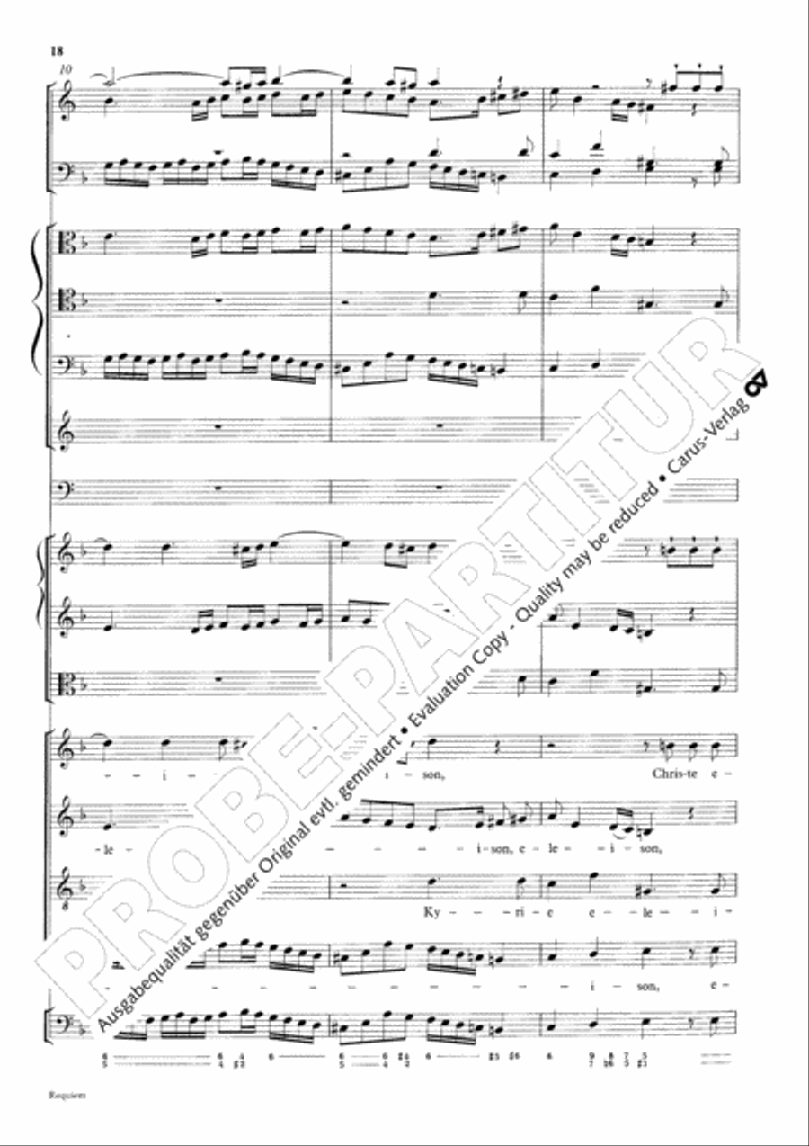 Requiem 4-Part scores gallery preview page 27