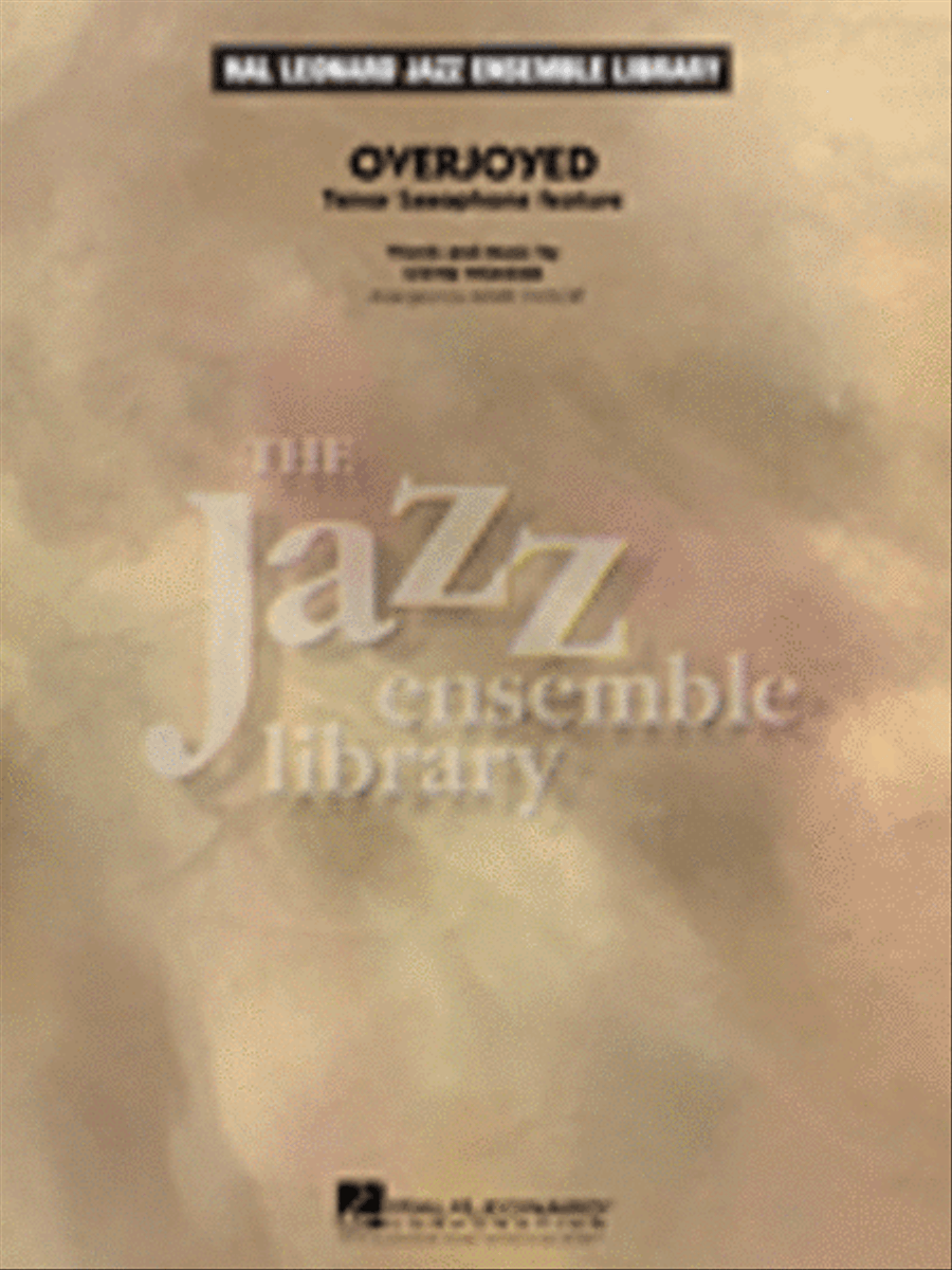 Overjoyed Jazz Ensemble scores gallery preview page 1