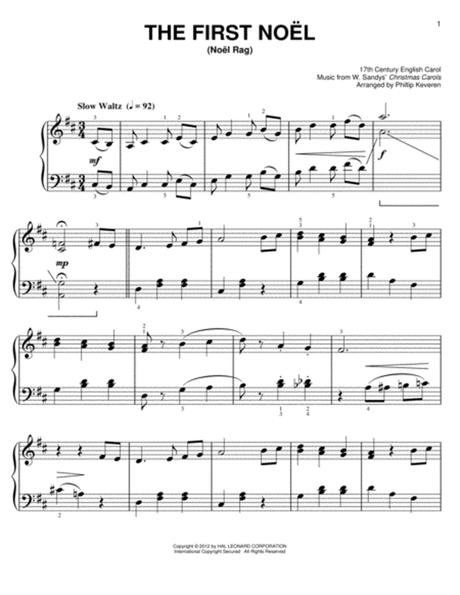The First Noel [Ragtime version] (arr. Phillip Keveren)