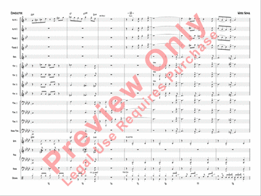 Work Song Jazz Ensemble scores gallery preview page 13