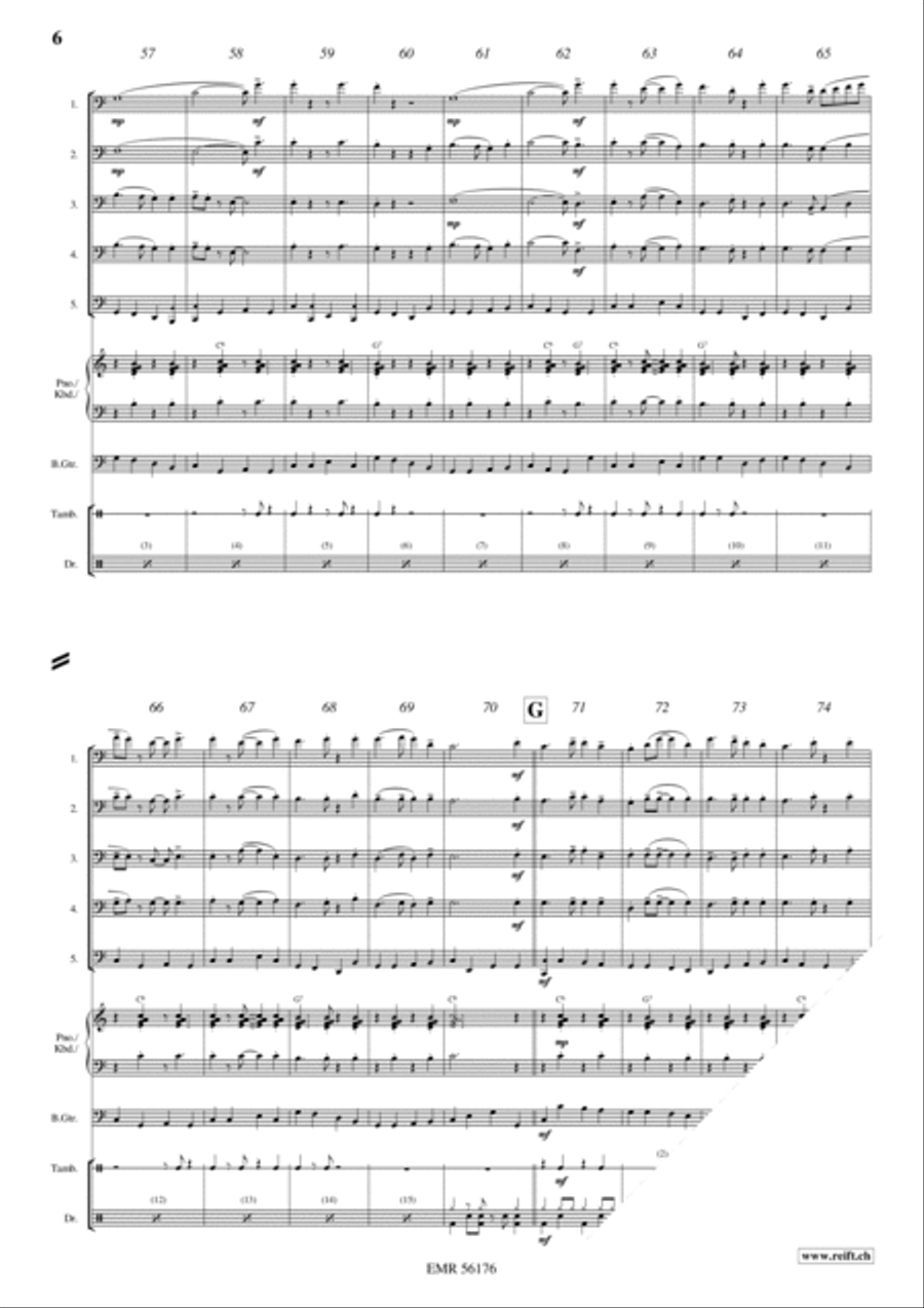 Swingiatamadl Swingiatamadl Trombone scores gallery preview page 6