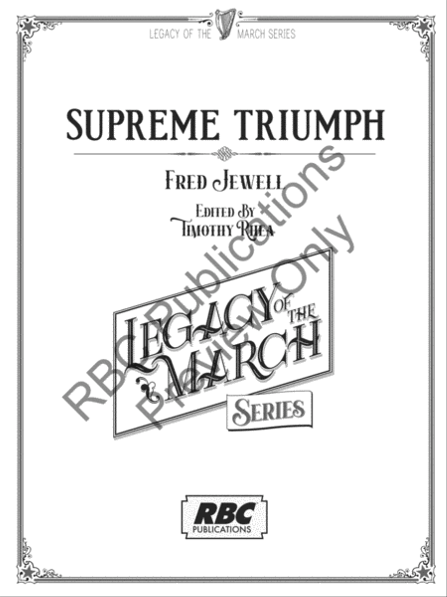Supreme Triumph Supreme Triumph Concert Band scores gallery preview page 2
