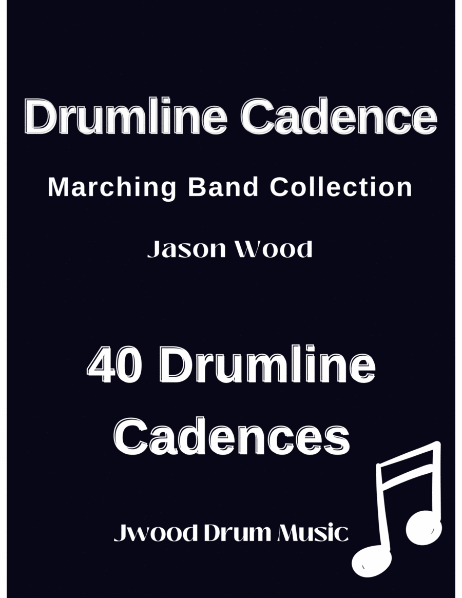 Drumline Cadence Marching Band Collection Marching Band scores gallery preview page 1
