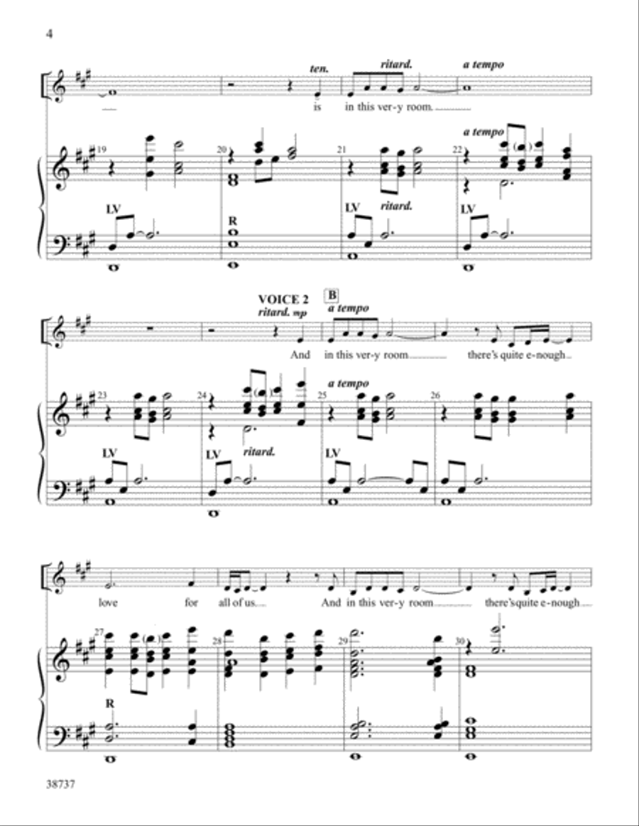 In This Very Room Handbell Choir scores gallery preview page 4