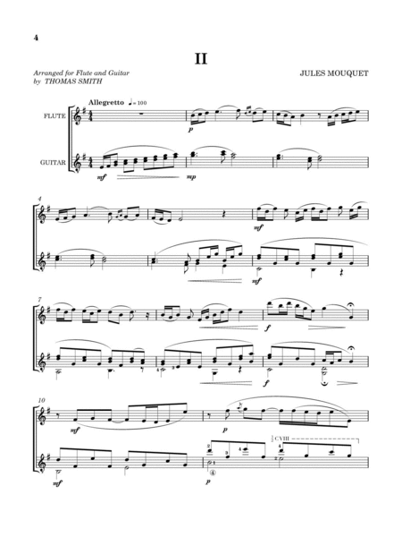 Five Short Pieces, Op. 39 for Flute and Guitar