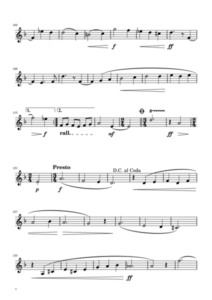 Dmitri Shostakovich - Second Waltz - Clarinet solo w/ Piano image number null