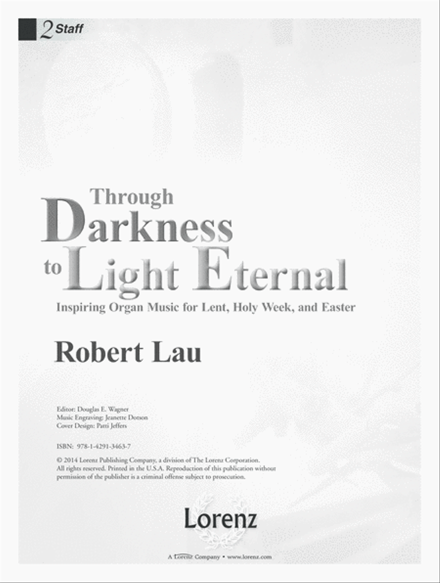 Through Darkness to Light Eternal Organ scores gallery preview page 1