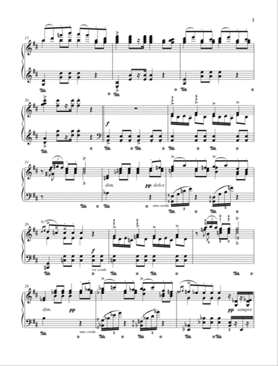 Wedding Day at Troldhaugen, Op. 65 No. 53 Piano Solo scores gallery preview page 2