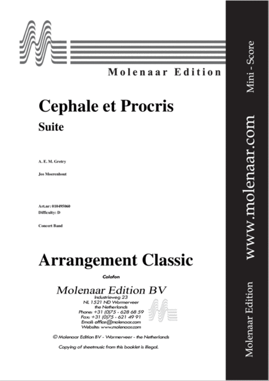 Cephale et Procris Concert Band scores gallery preview page 2