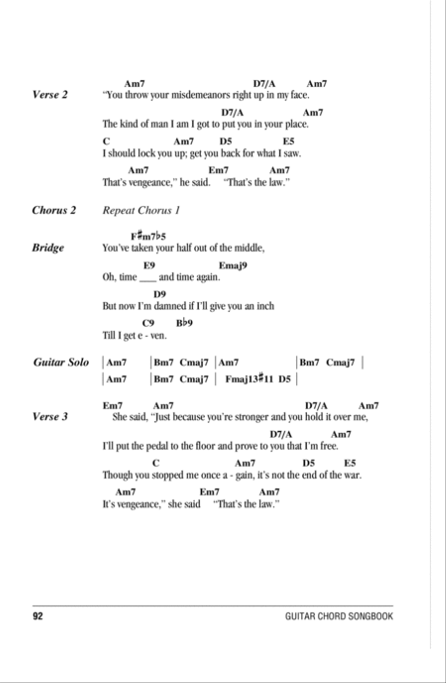 Vengeance Acoustic Guitar scores gallery preview page 2