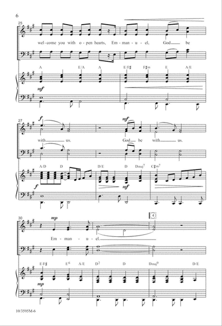 Waiting 4-Part scores gallery preview page 7