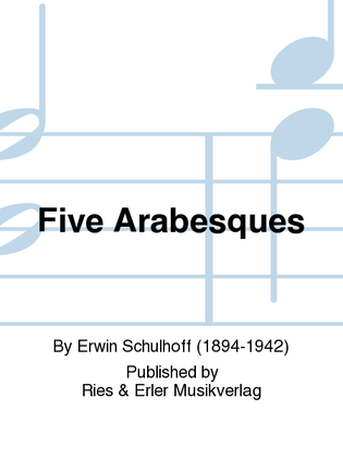 Book cover for Five Arabesques
