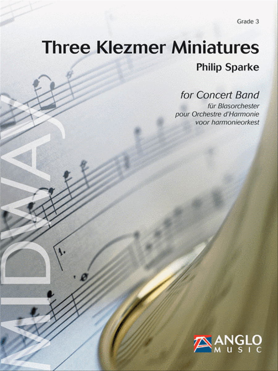 Three Klezmer Miniatures Three Klezmer Miniatures Concert Band scores gallery preview page 1