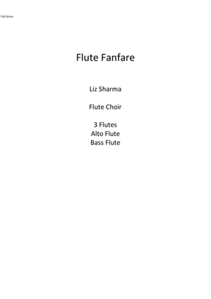 Book cover for Flute Fanfare