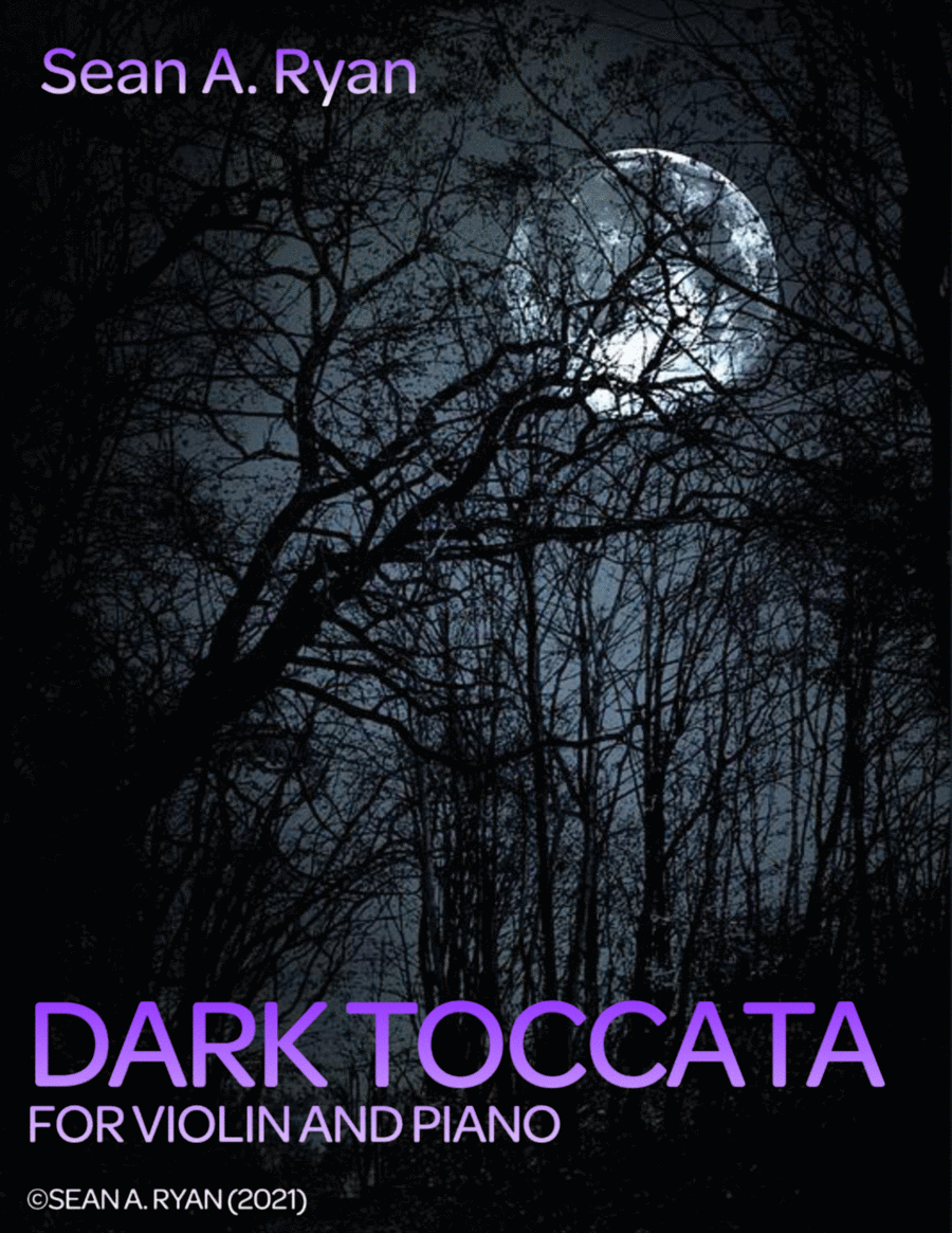 Dark Toccata for Violin and Piano image number null