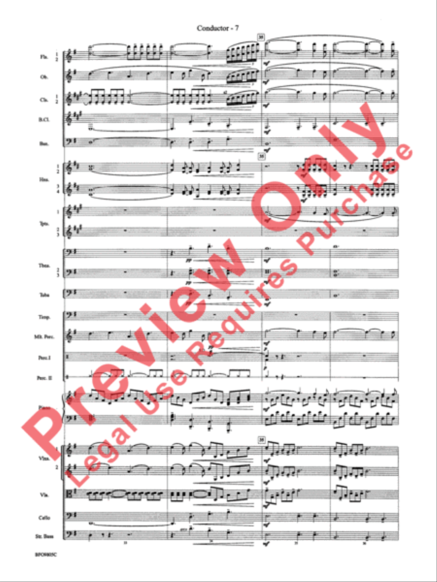 O Holy Night Full Orchestra scores gallery preview page 10