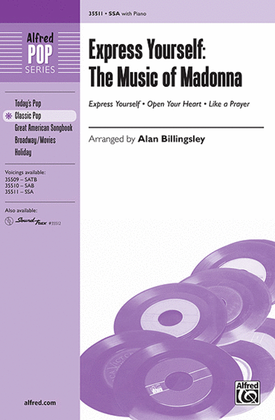 Book cover for Express Yourself: The Music of Madonna