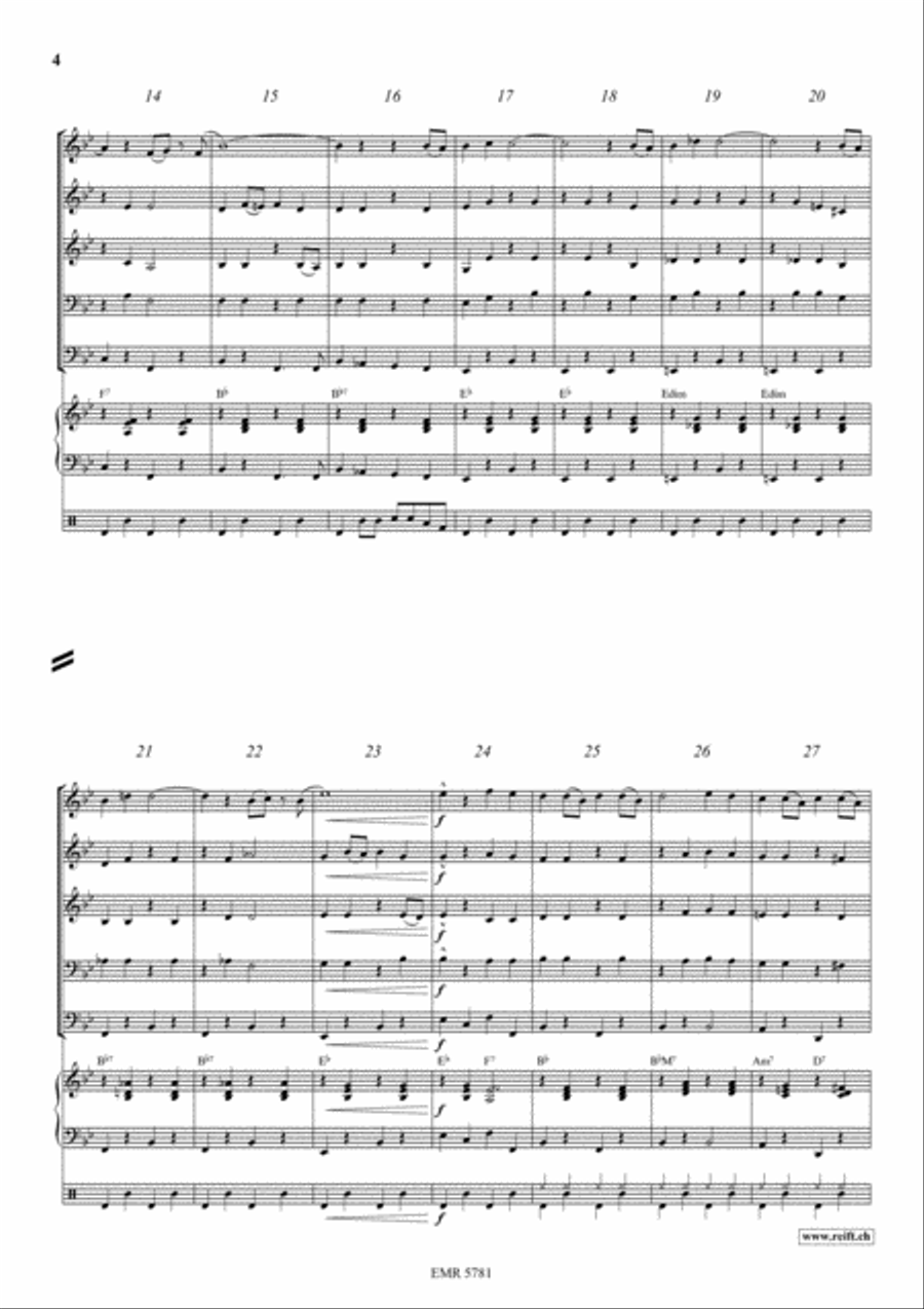 Strike Up The Band Strike Up The Band Concert Band scores gallery preview page 5