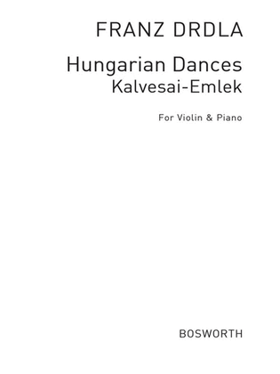 Book cover for Drdla - Hungarian Dance Op 30 No 5 Violin/Piano