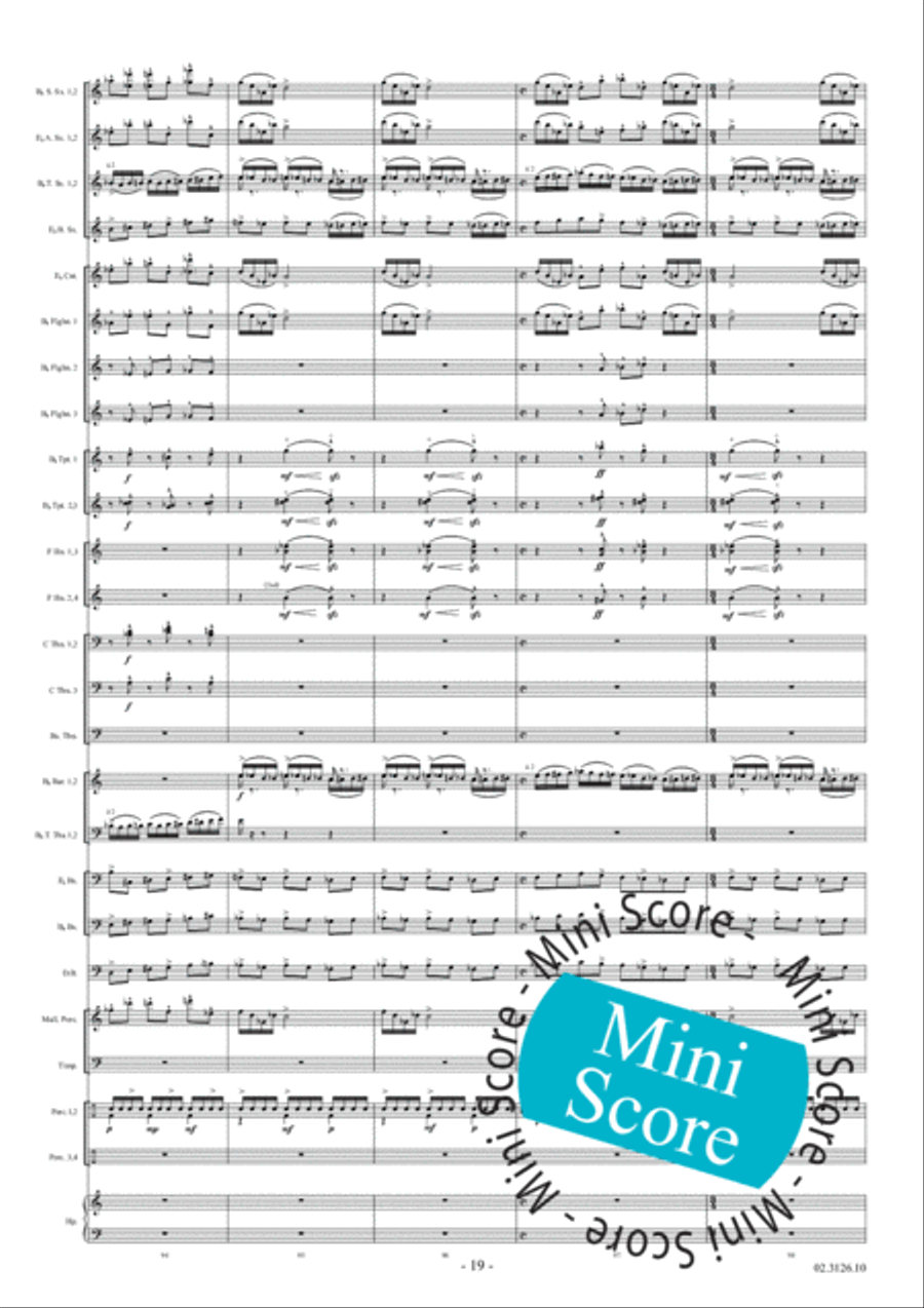 Migyur Fanfare Band scores gallery preview page 25