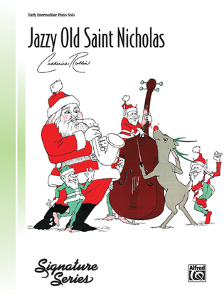 Book cover for Jazzy Old Saint Nicholas