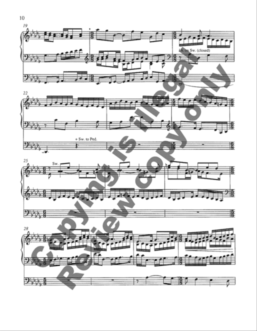 Prelude and Fugue: In Memoriam Nadia Boulanger Organ scores gallery preview page 16