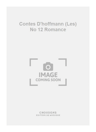 Contes D'hoffmann (Les) No 12 Romance