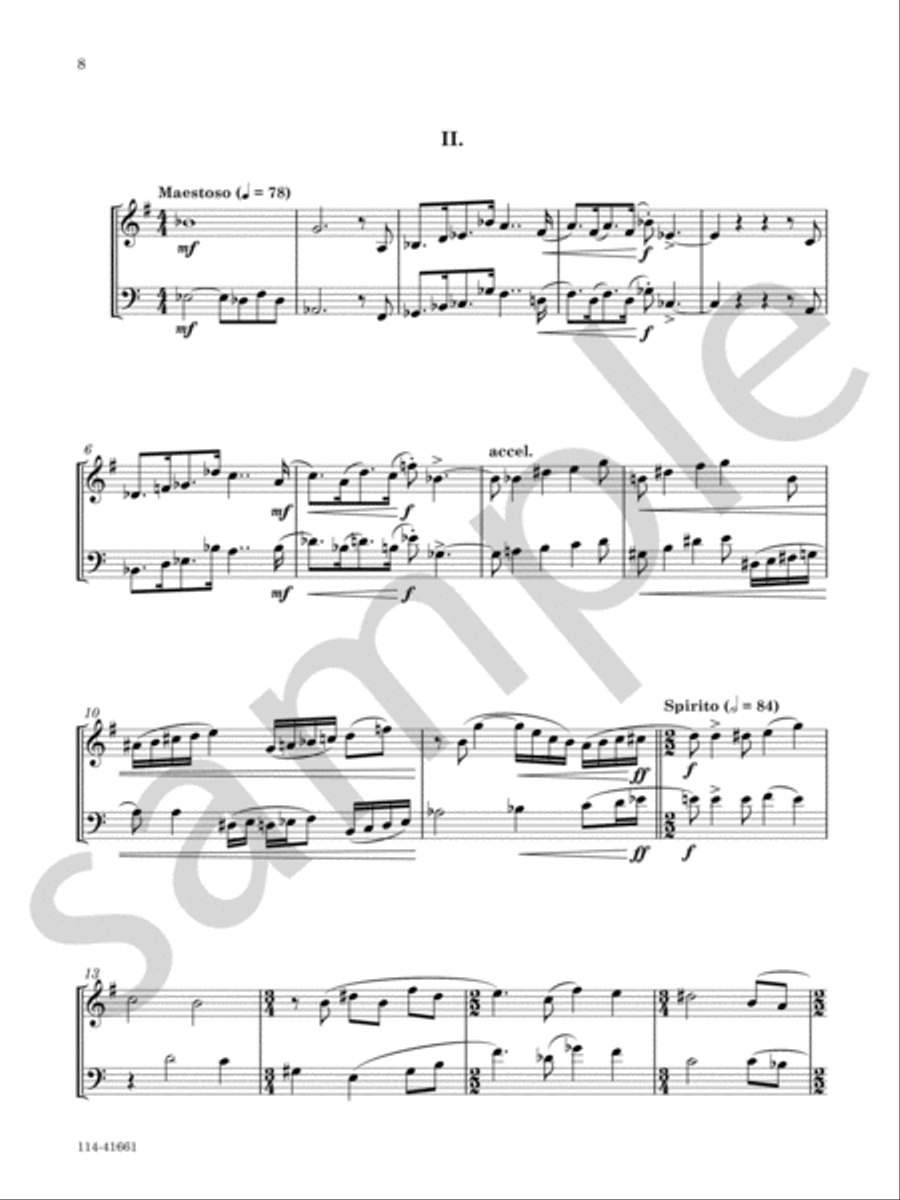 Two By Two Chamber Music scores gallery preview page 5