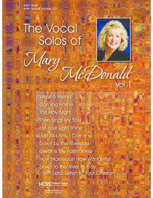 Book cover for The Vocal Solos of Mary McDonald Vol. 1