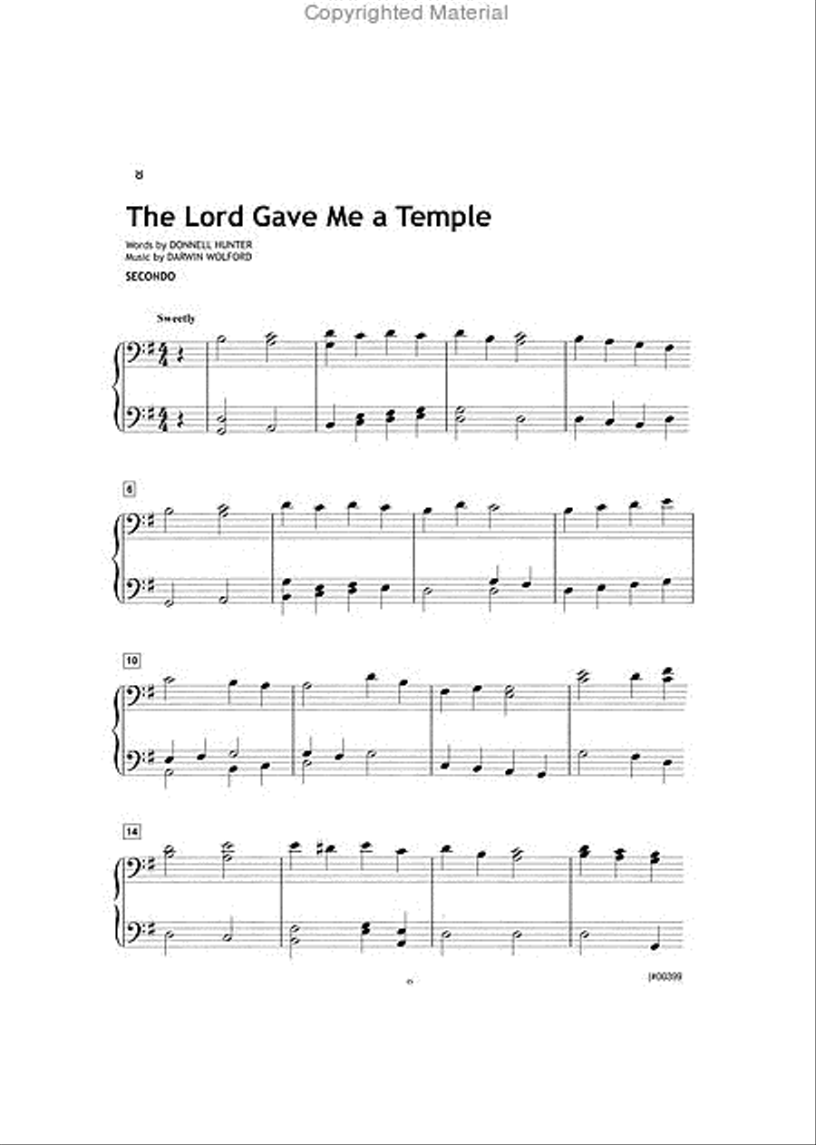 Latter-day Saint Kids Piano Duets IX Easy Piano scores gallery preview page 4