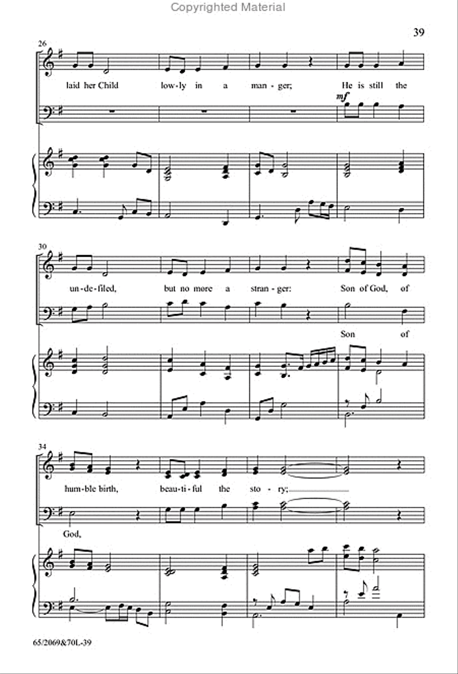 A Noel Celebration 4-Part scores gallery preview page 13