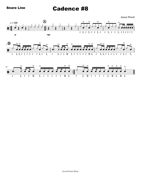 Cadence #8 (Drumline Cadence) image number null