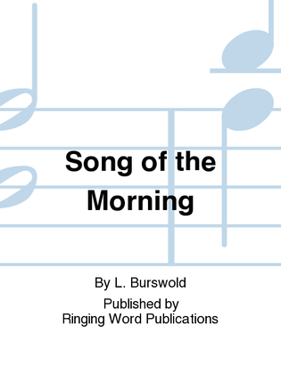 Book cover for Song of the Morning