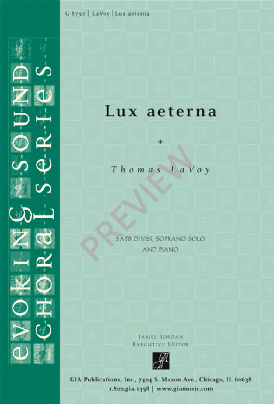 Lux Aeterna Lux Aeterna 4-Part scores gallery preview page 2