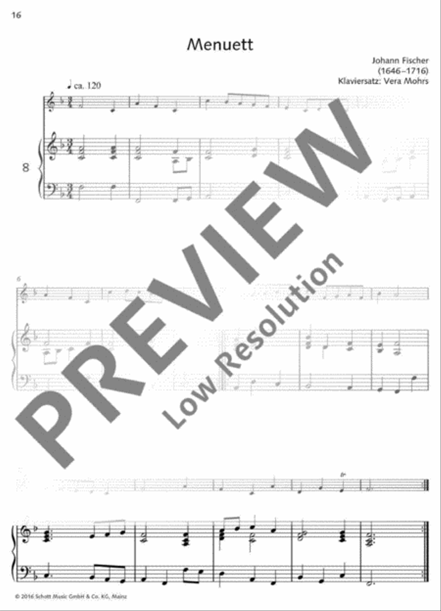 Classical Music for Children Soprano Recorder scores gallery preview page 17